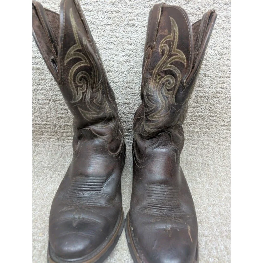 Justin Original Workboots ASTM F2892-11 Brown Mens Size 8D WK4575 Leather